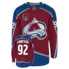 Dresovi Colorado Avalanche Gabriel Landeskog 92 Adidas Stanley Cup 2022 Authentic - Muške